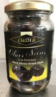Olives noires à la Grecque