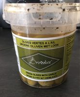 Olive verte a l'ail