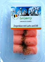 Ziegenkäse mit Lachs und Dill