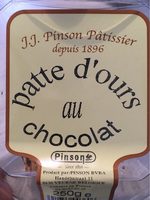 Patte d’ours au chocolat
