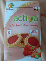 Belkorn - Activa Biscuits - Strawberry