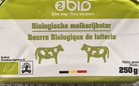 Beurre biologique de laiterie