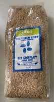 Riz complet grain rond