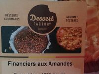 Financiers aux amandes sans gluten