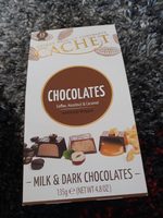 Chocolates coffee, hazelnut & caramel