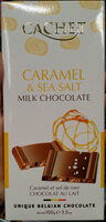 Chocolat au lait, caramel et sel marin