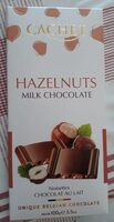 Chocolat au lait noisettes