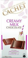 Creamy milk chocolate