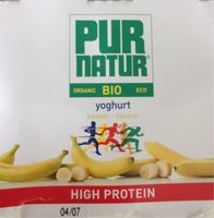 Yoghurt banane high protein