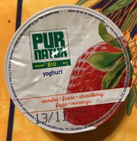 Yaourt aux fraises