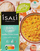 Dahl curry - lentilles & riz Basmati