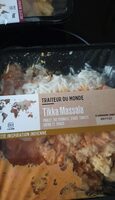 Tikka Massala poulet riz basmati