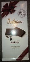 The Belgian Tablettes Noir 85% 25X100G