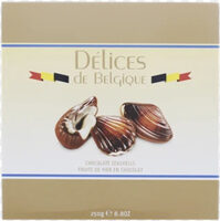 Fruits de mer en chocolat