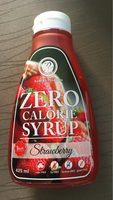 Zero calorie syrup strawberry