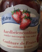 Aardbeienconfituur 89% minder suikers