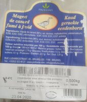 Magret de canard fumé à froid
