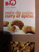 Noix de cajou curry et épices