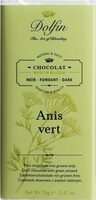 Chocolat Noir à l Anis Vert