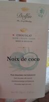Chocolat noir noix de coco