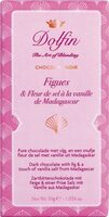 Chocolat noir, figues, fleur de sel a la vanille de Madagascar
