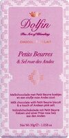 Chocolat au lait, petits beurre & sel rose des Andes