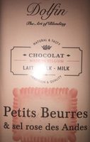 Chocolat petits beurres et sel rose
