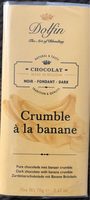Chocolat noir crumble banane