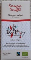 Chocolat au Lait au sarrasin soufflé