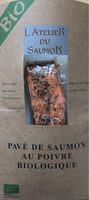 Pavé de Saumon Au Poivre Biologique
