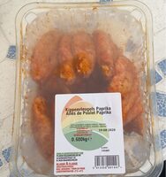 Ailes de poulet paprika