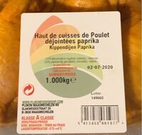Cuisses de poulet paprika