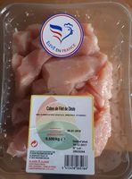 Cubes de filets de dindes