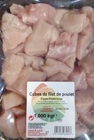 Cubes de filet de poulet