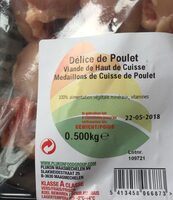 Délices de Poulet Viande de HMédaillons de Cuisse de Poulet