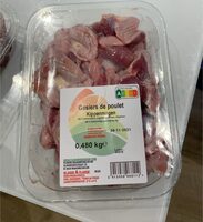 Gesiers de poulet