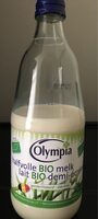 Lait bio demi écremé