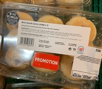 Mini donuts sucre cristal x9