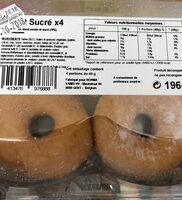 Donuts sucré