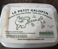 Fromage frais au lait de vache fines herbes