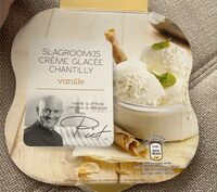Slagroomijs Crème glacée Chantilly Vanille