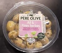 Père Olive Olives à l'ail