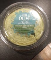 Hummus concombre au basilic