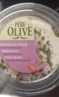 Fromage frais échalote ciboulette