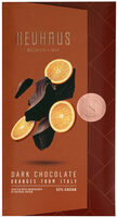 Dark chocolate oranges from Italy