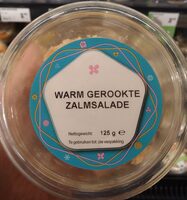 Warm gerookte zalmsalade
