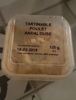 Tartinable poulet andalouse