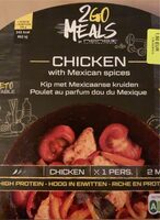 Chicken with mexican spices