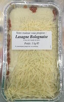 Lasagne Bolognaise à base de viande de porc