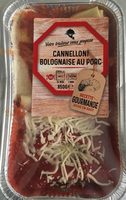 Cannelloni bolognaise porc